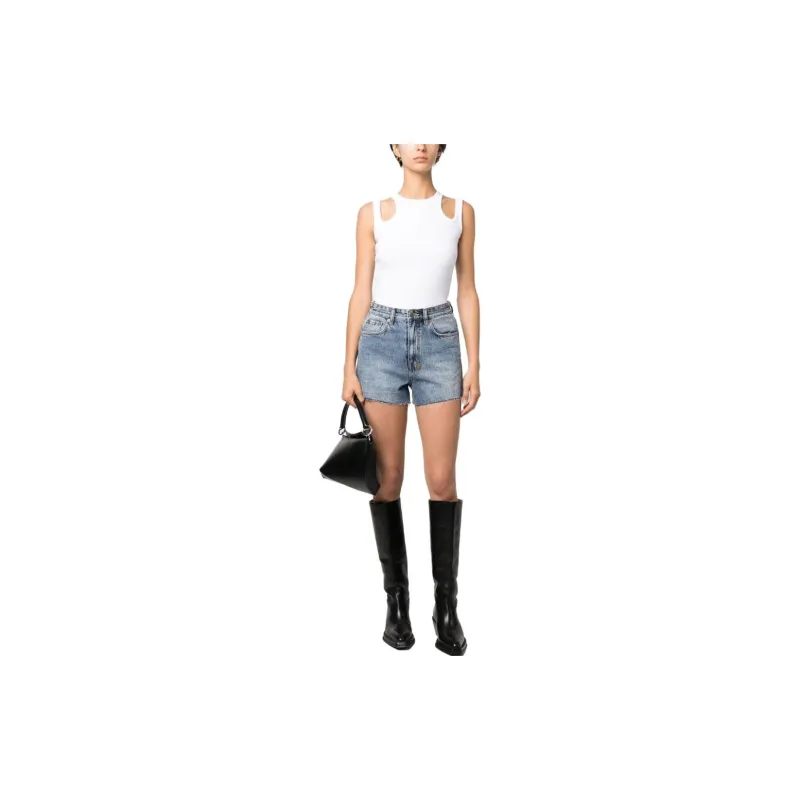 Ksubi Haven Repair Denim Shorts-1