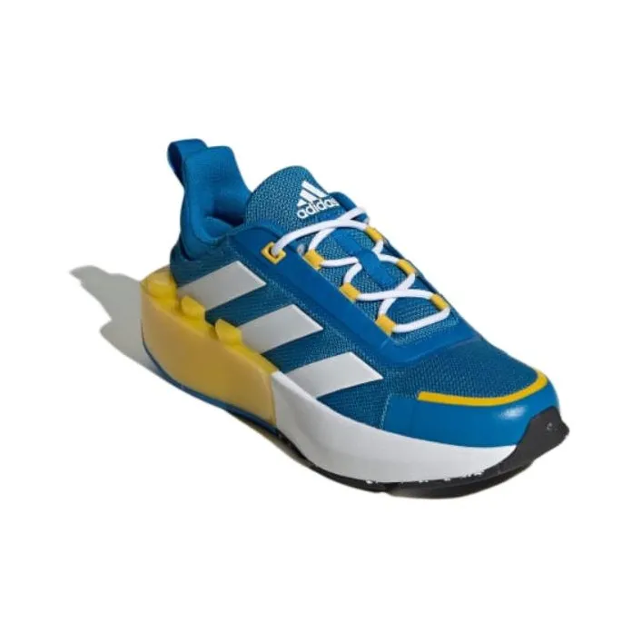 adidas Tech Runner  LEGO X  Big Kid 'Shock Blue Equipment Yellow'-2