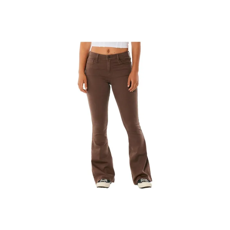 Hollister Jeans Women's Dark Brown-1