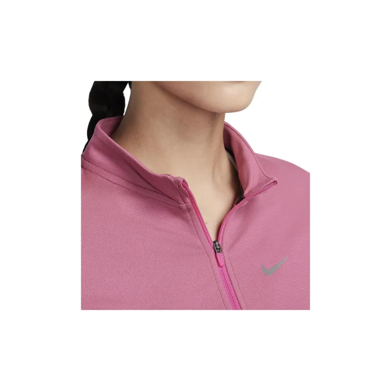 Nike T Shirts Women's Rose Red-3