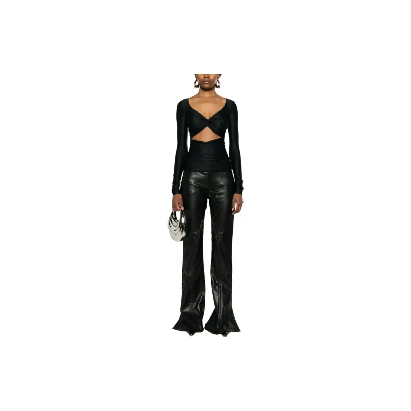 Misbhv Long-Sleeved Cutout Top-1