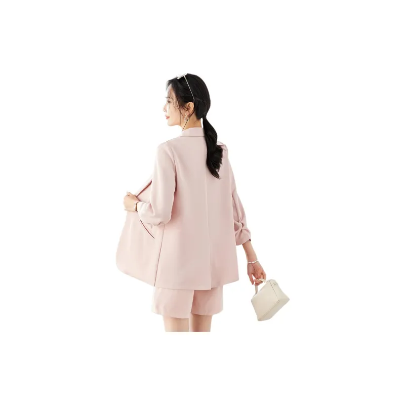 TERRE BLEUE Business Suit Women's Pink-1