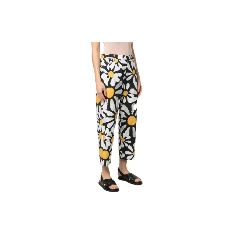 MARNI Knitted Sweatpants Women's Multicolor-2