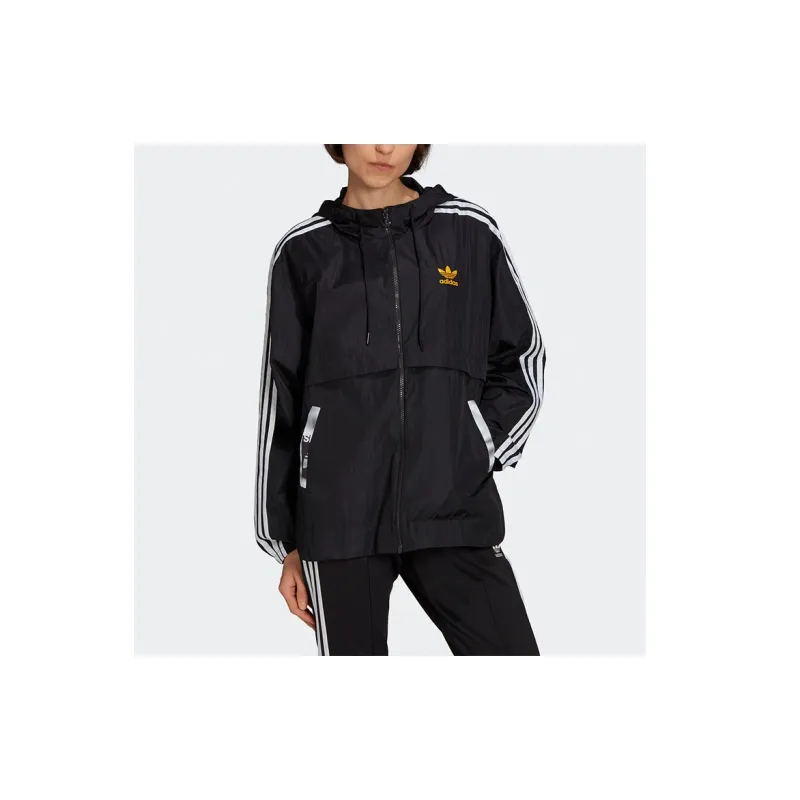 Adidas Originals Trefoil Jackets Women's Black-3