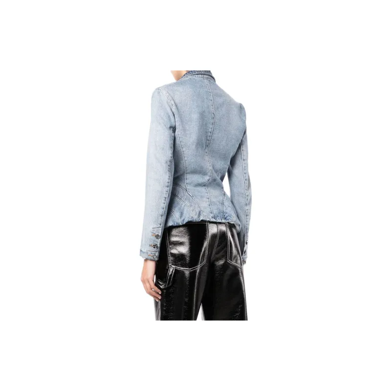 NATASHA ZINKO Sculpted Denim Jacket-1