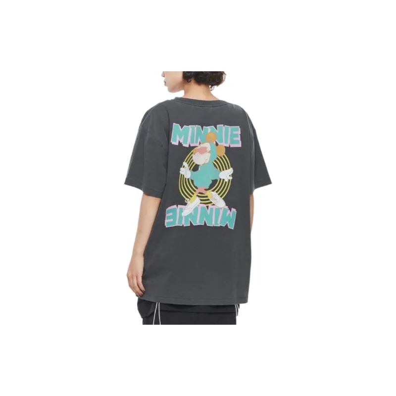 Disney X MOUSSY Disney/Disney Co-branded Model T-Shirts Women's-4