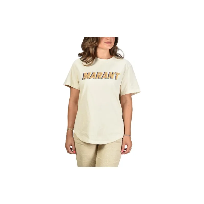 ISABEL MARANT T-Shirts Women's Cream-6