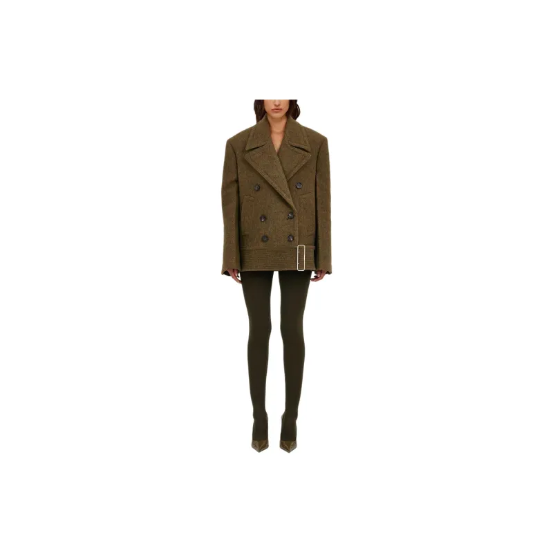 Ferragamo Double Breasted Coat-1