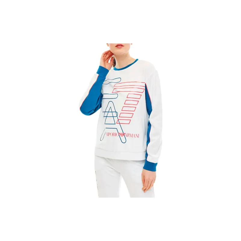 EMPORIO ARMANI EA7 Sweatshirt Women's Ecru-2