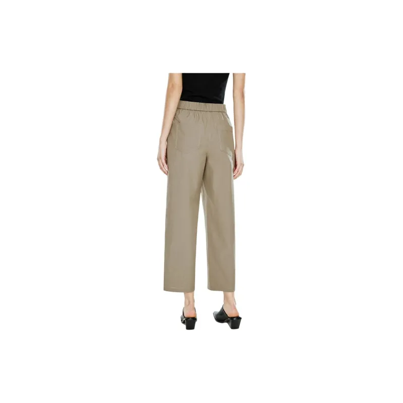 COVERINS Casual Pants Women's Gray Green-2