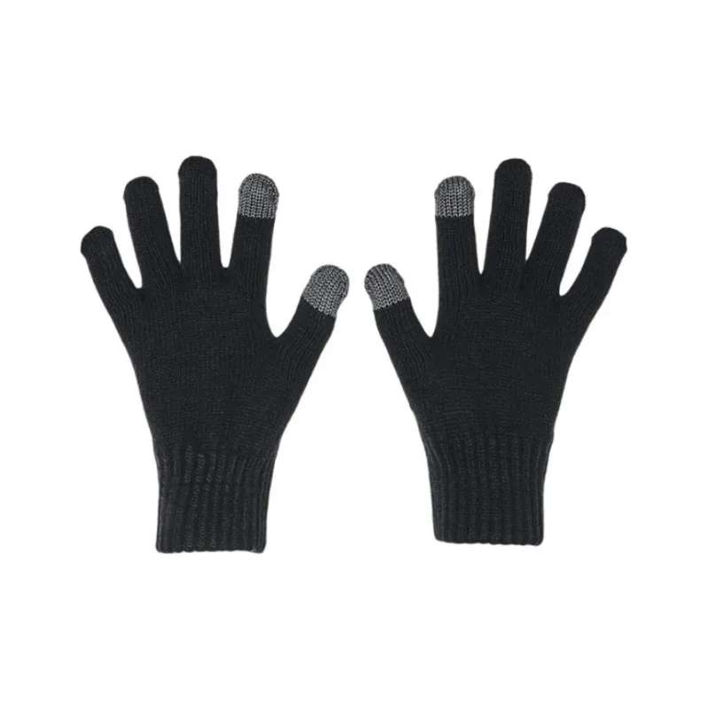 Under Armour Acrylic Knit Gloves Women's Black-1