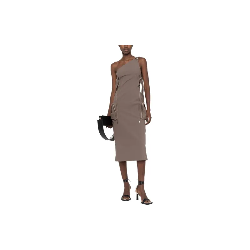 Jacquemus Zip detail Midi Dress-1