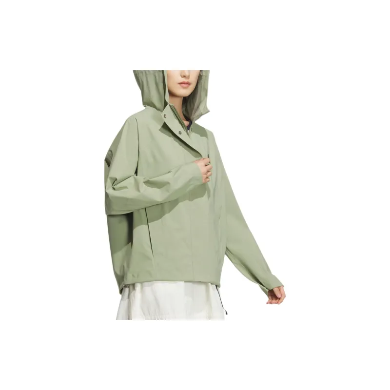 Adidas TECH RAIN JACKET Jackets & Coats Women's Tent Green-3