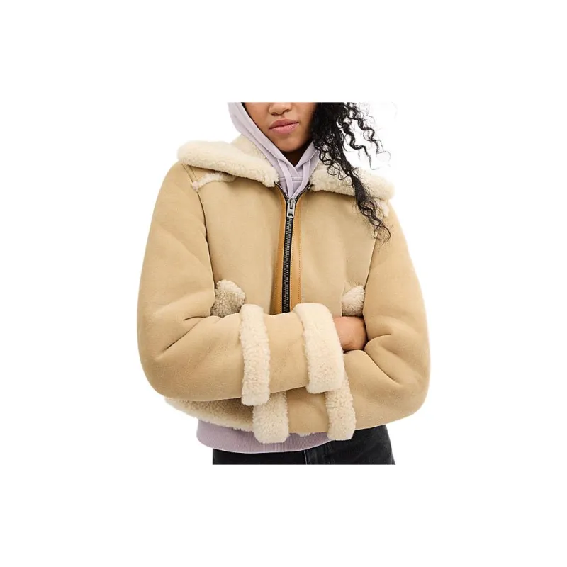 COACH SS24 Jackets & Coats Women's Sand Yellow-1