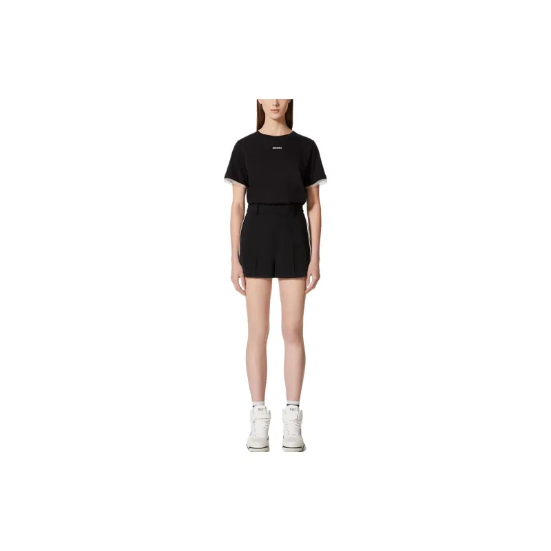 RED VALENTINO Casual Shorts Women's Black-1
