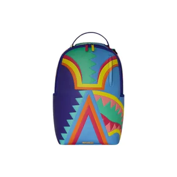 SPRAYGROUND Artificial Leather Backpack Unisex Rainbow
