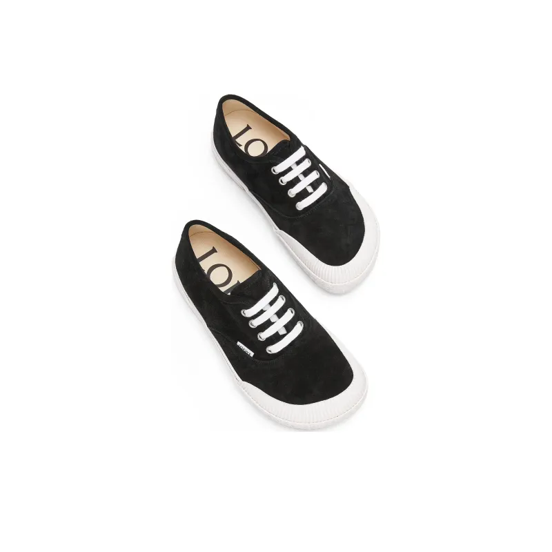 LOEWE Paula's Ibiza X LOEWE Women's Terra Vulca Lace-Up Sneaker 'Black'-4