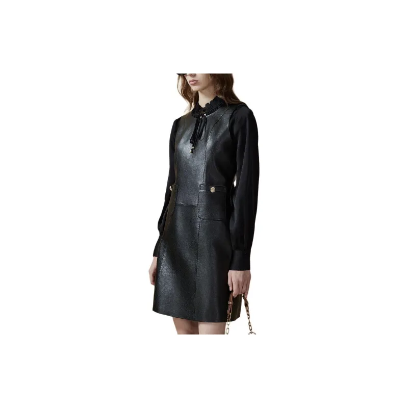 DKNY Sleeveless Dress Women's Black-3