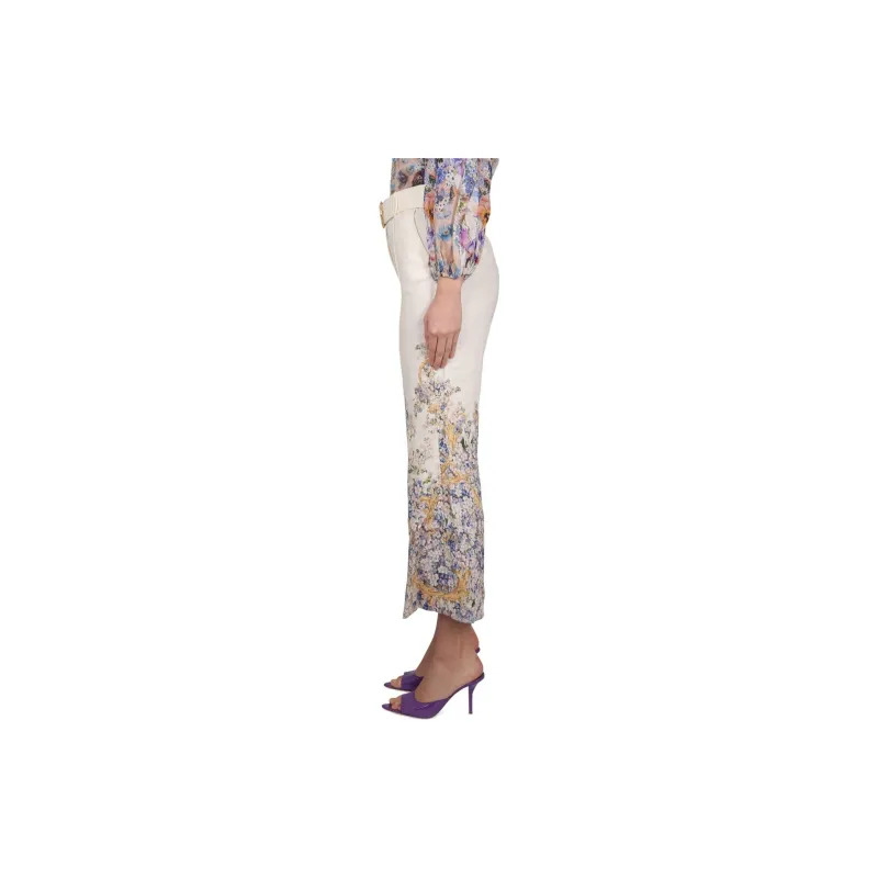 Zimmermann Casual Pants Women's White-4