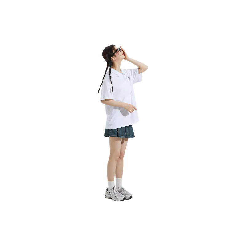 Tonlion Polo Shirt Women's Bleached-4