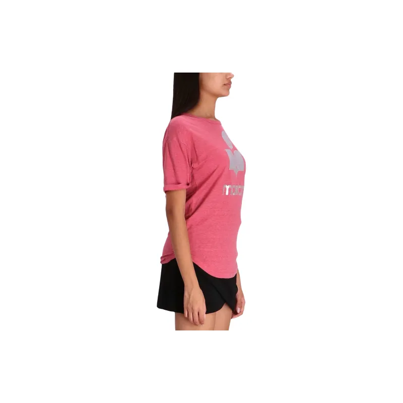 ISABEL MARANT Koldi Logo Printed Crewneck T Shirt-3