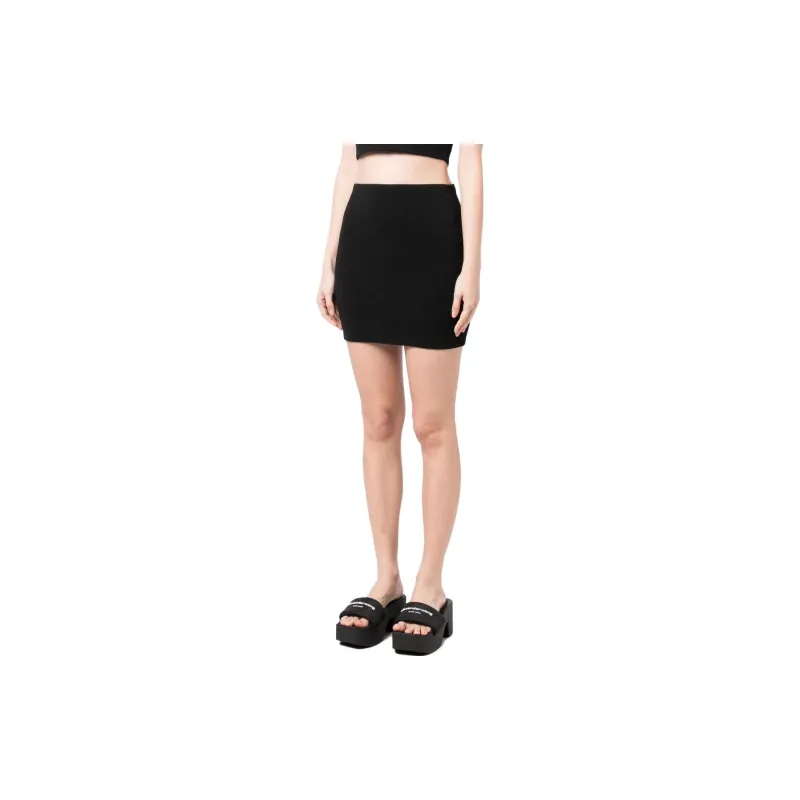 Alexander Wang Logo jacquard Stretch Miniskirt-3