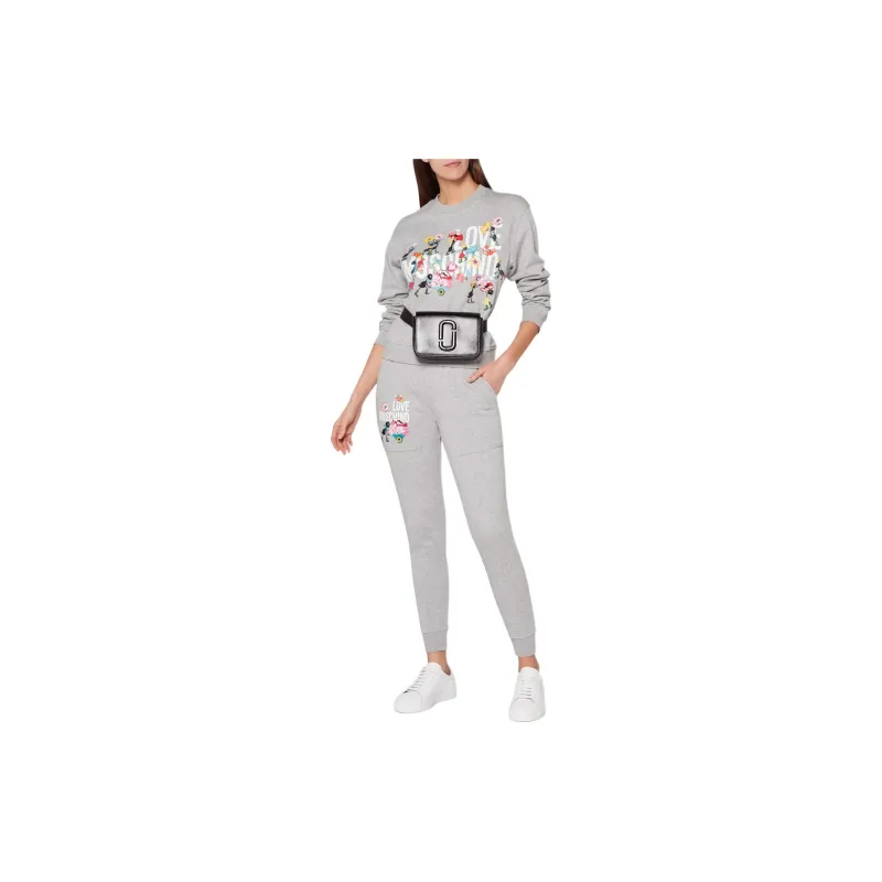 LOVE MOSCHINO Sweatshirt Women's Gray-2