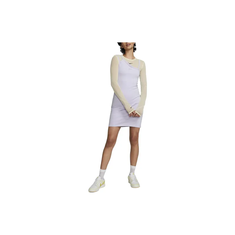 Nike Sleeveless Dresses Women's Oxygen Purple-2