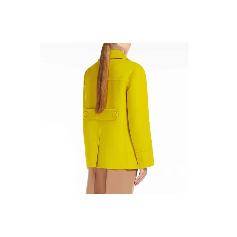 ’S MAX MARA Marina Collection Coats Women's Yellow-2