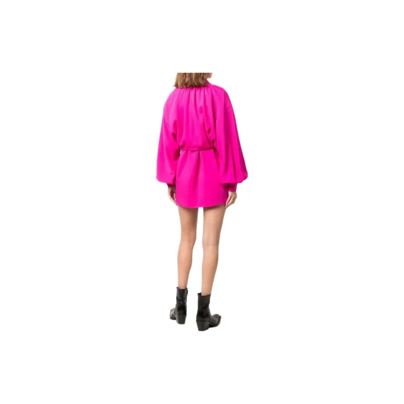 AMIPARIS Bow detail Long sleeve Dress-3