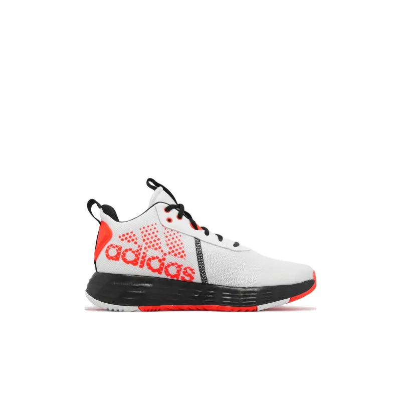 adidas Own The Game 2.0 J 'White Solar Red'-2