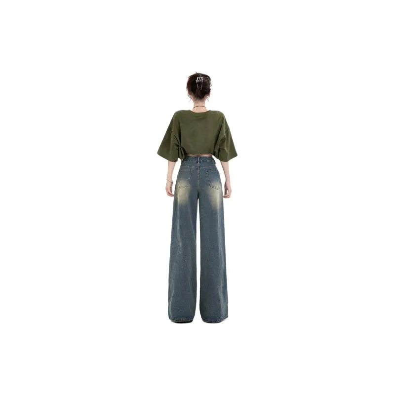 Kazakhstan Jeans Women's Vintage Blue-2