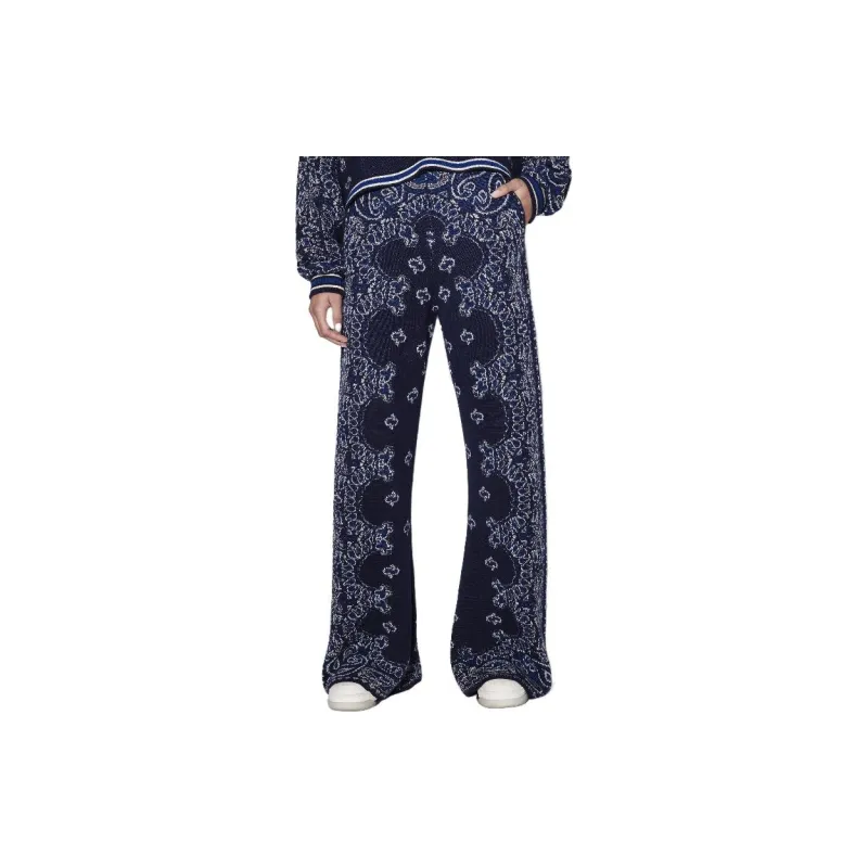 AMIRI Casual Pants Women's Dark Blue-1