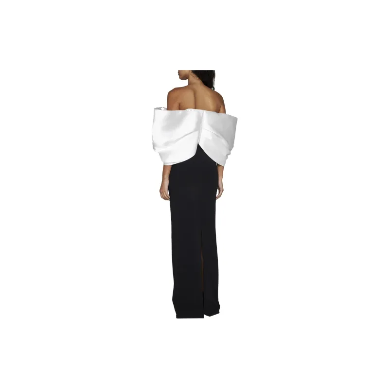 Solace London Filippa Off shoulder Gown-2