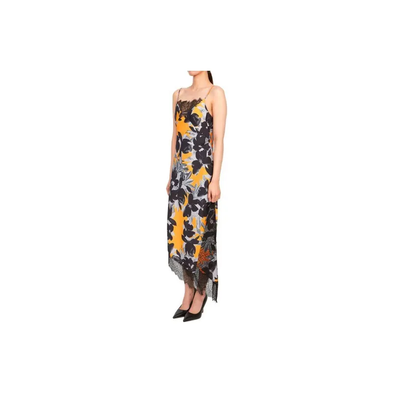 ALLSAINTS Slip Dresses Women's Citrus Orange-4
