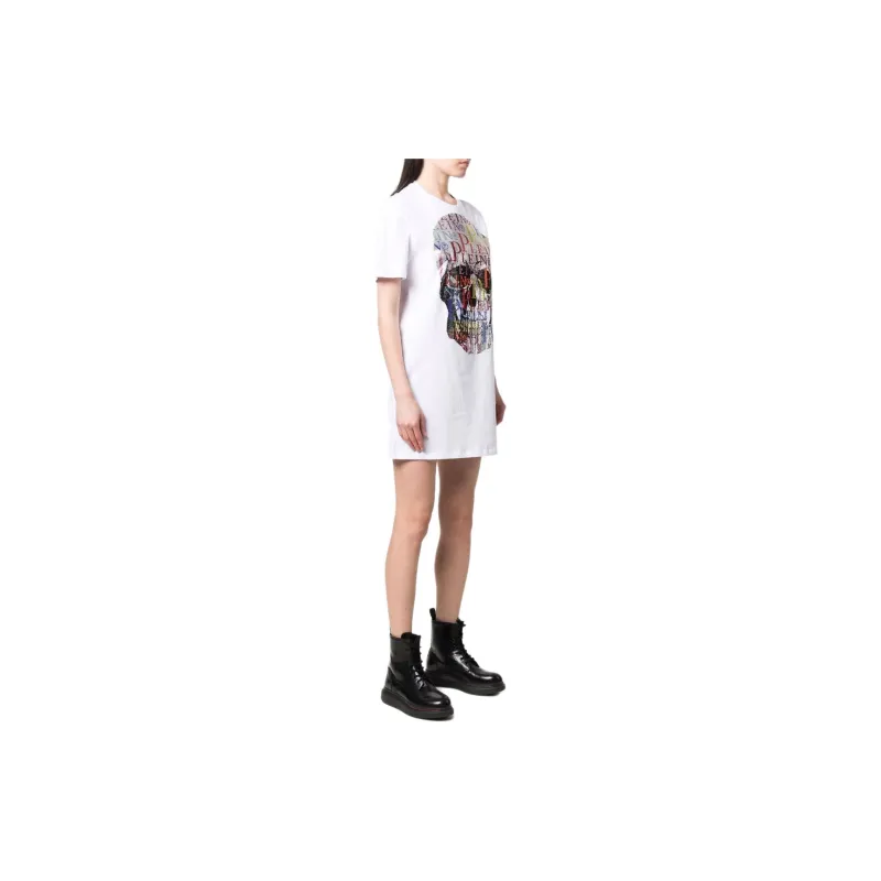 PHILIPP PLEIN Skull print Short sleeve T shirt-2