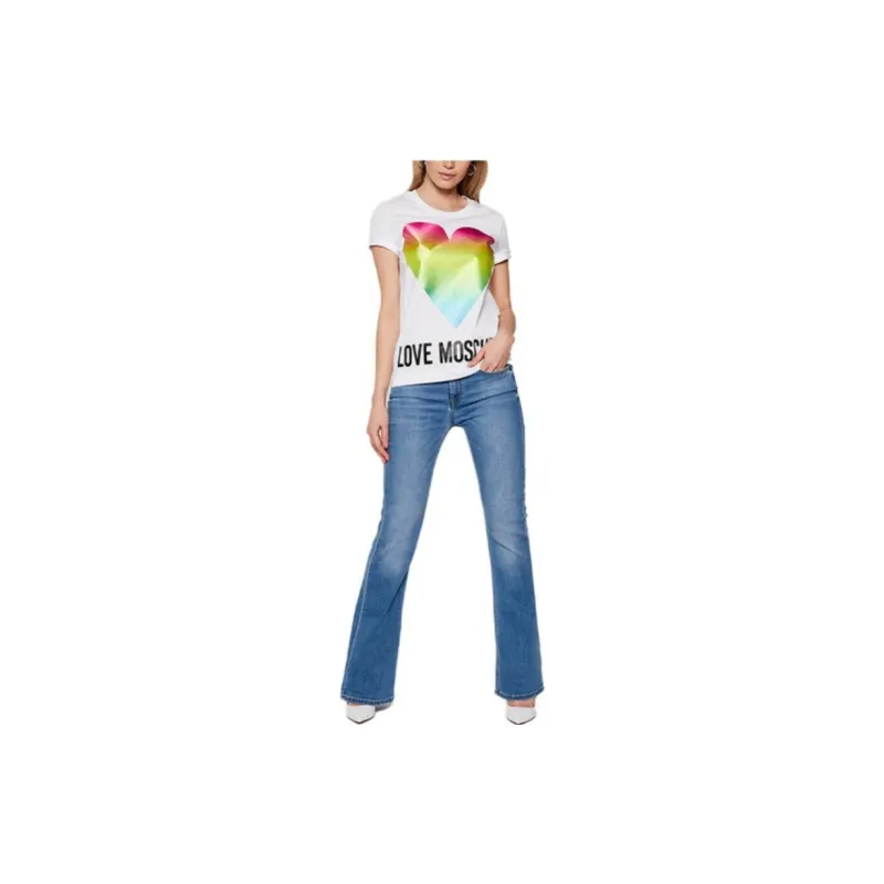 MOSCHINO T Shirts Women's White-3