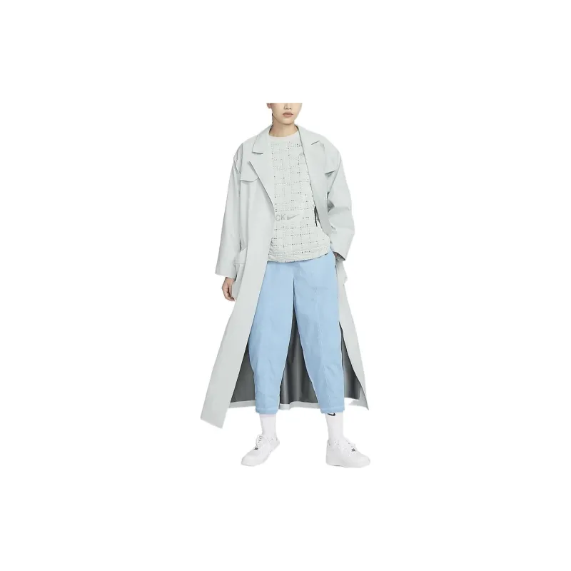 Nike Trench Coats Women's Light Silver-1