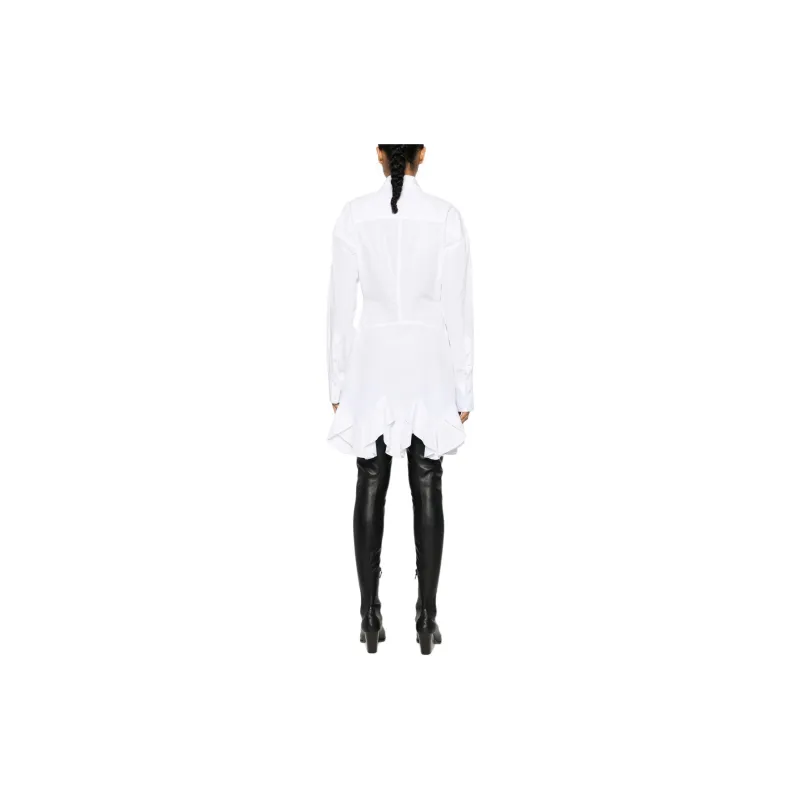 Stella McCartney Ruffled Mini Shirt Dress-2