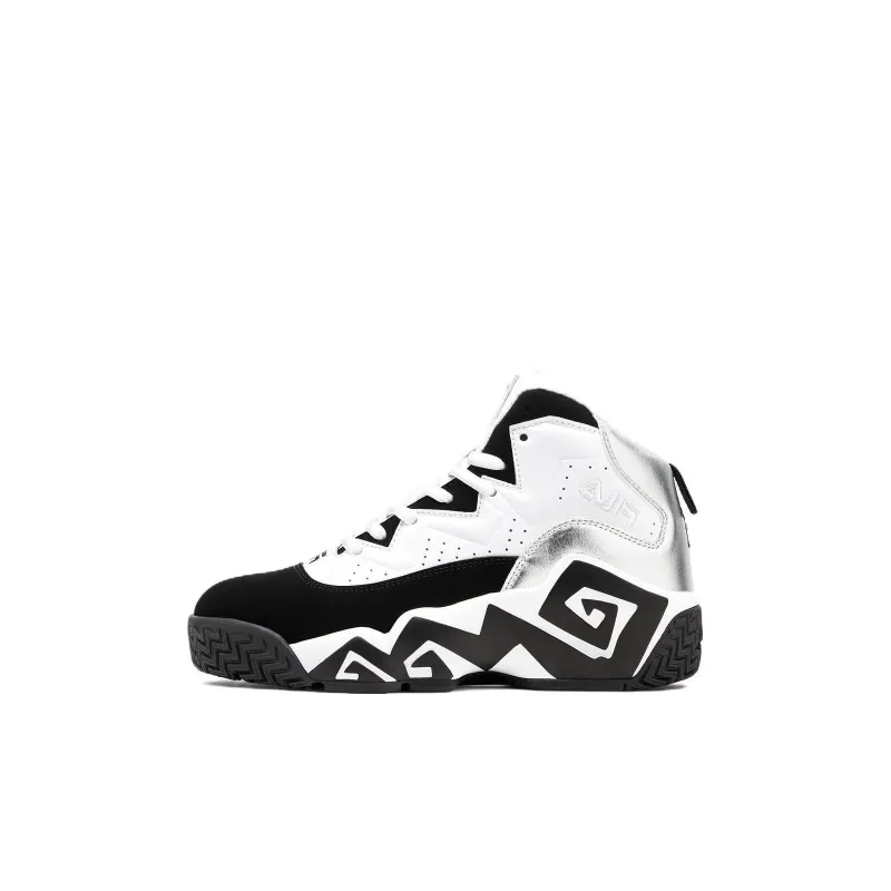 FILA KIDS Anti Slip Wear Resistant Mid Top Children's Basketball Shoes Kids'-5