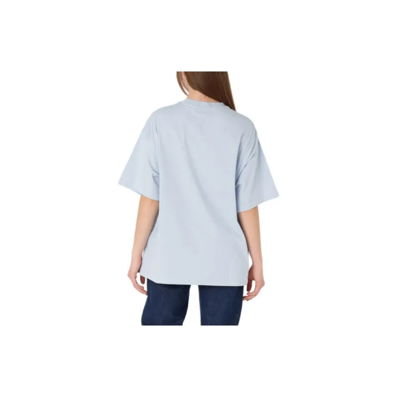Levis T-Shirts Women's Light Blue-3