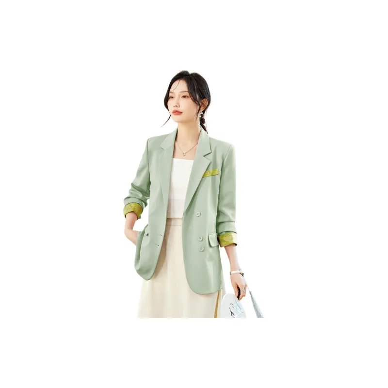 TERRE BLEUE Business Suit Women's Green-3