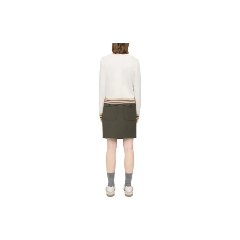THEORY Designer Co-authored Collection Sweatshirts Women's Gemstone White-3