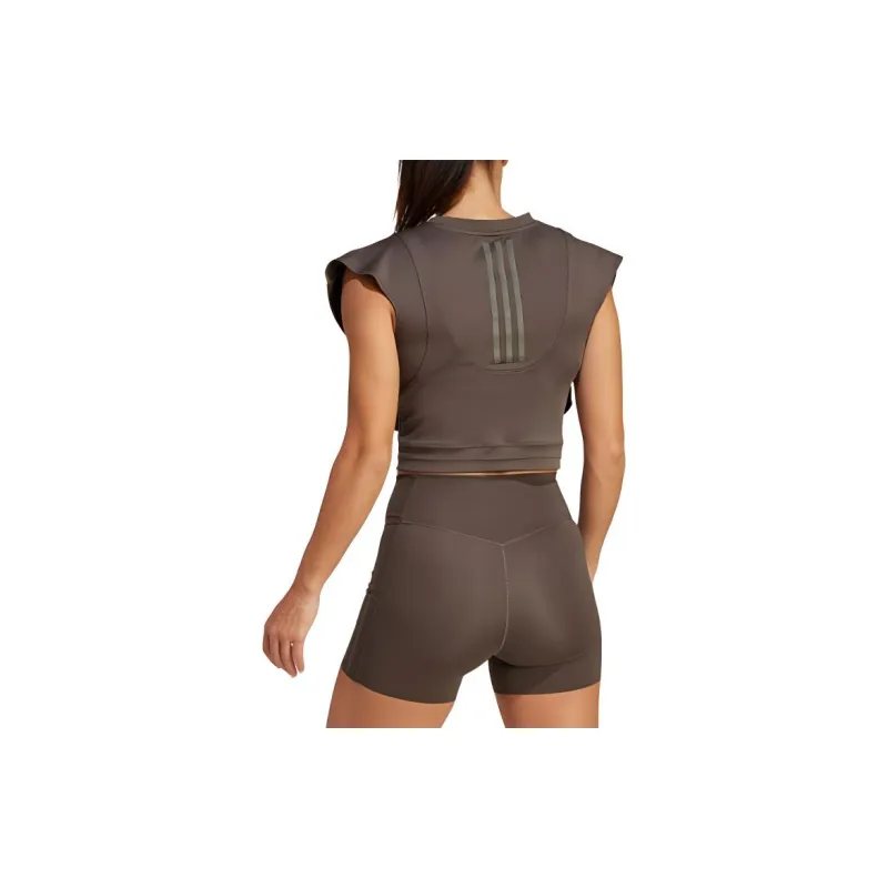 Adidas Tank Tops Women's Dark Olive-2