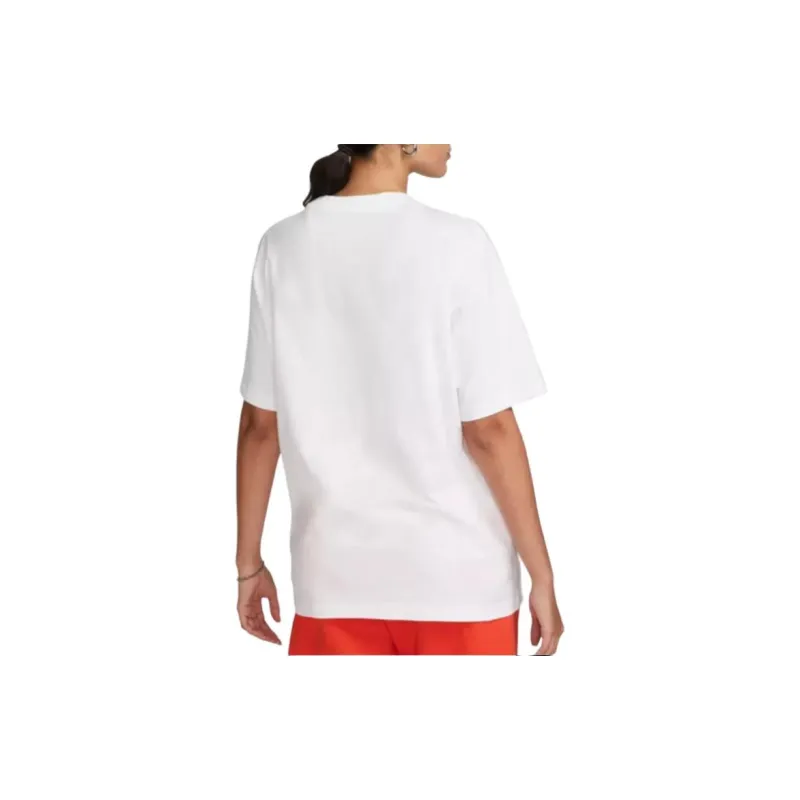 Nike Sportswear Essentials Series T Shirt Women's White/Black-3