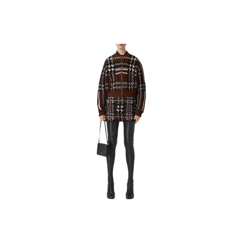 Burberry FW22 Jackets Coats Women's Brown-1