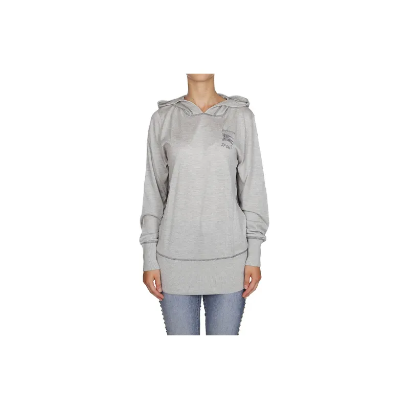 Burberry Sweatshirts Women's Charcoal Gray-2