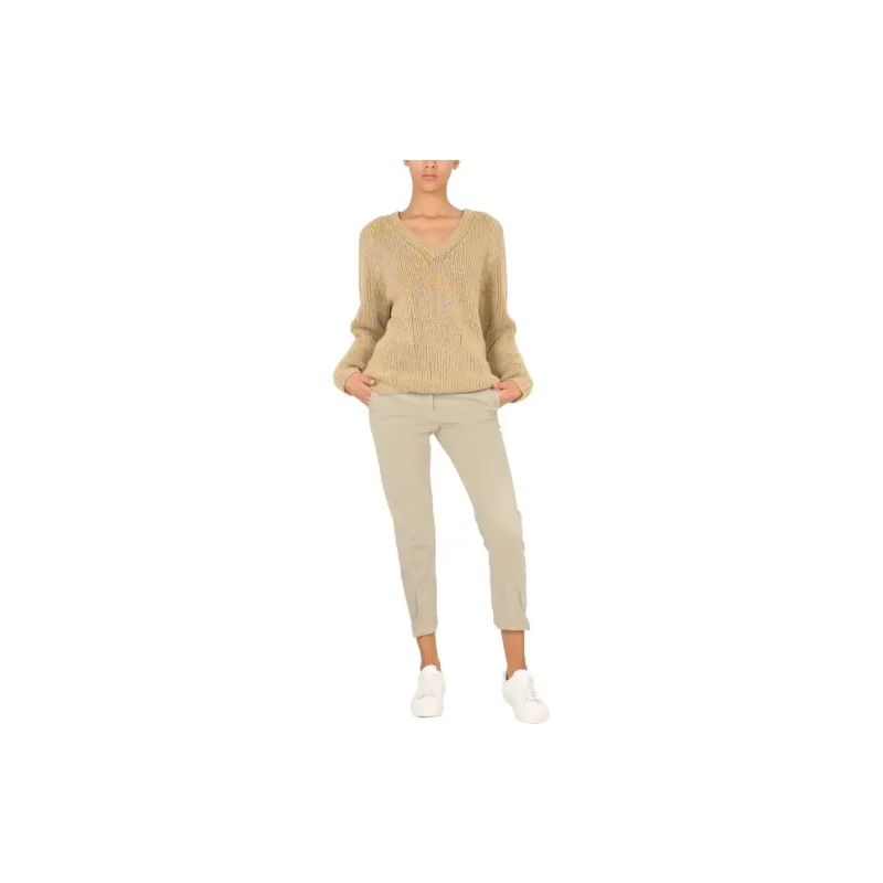 ASPESI Frank Straight Leg Cropped Pants-3