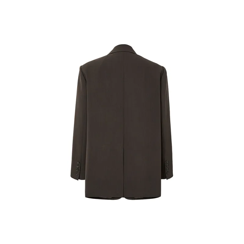 Hopeshow Business Suit Women's Red Coffee-1