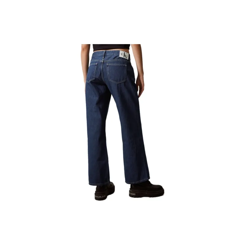 CALVIN KLEIN SS24 Series Jeans Women's Denim Blue-3
